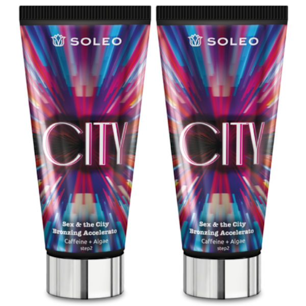 Soleo City Bronzer Kiihdytinletkulla 150Ml X 2 Kpl