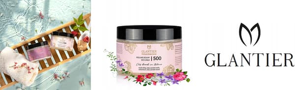 Glantier 500 300 G Salt Kroppsskrubb