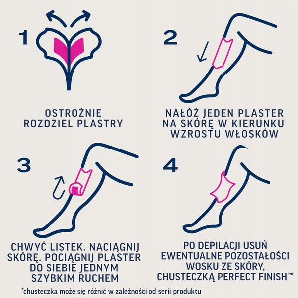 Veet Pure Body Depilation Voksstrimler For Sensitiv Hud 40 Stk.