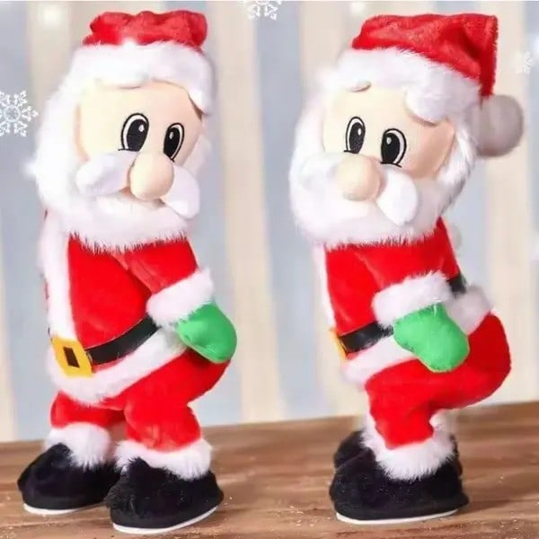 Sjungande Dansande Tomteleksak Juldansande Jultomte