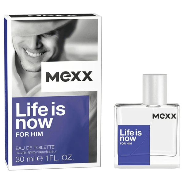 Mexx Life Is Now Eau De Toilette Til Mænd, Spray, 30 Ml