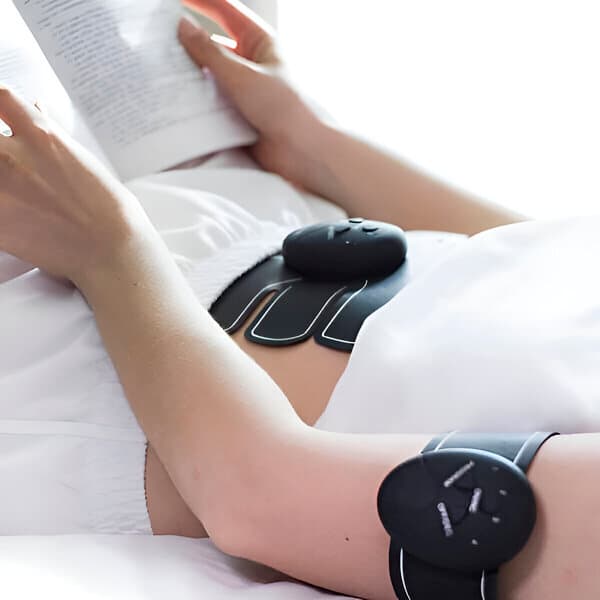 EMS Muskelstimulator Sixpack Sæt Mave Arme Ben Krops Toner
