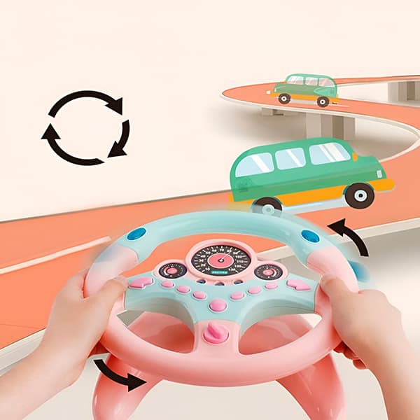 Kierownica Dla Dzieci | Wheelplay Pink