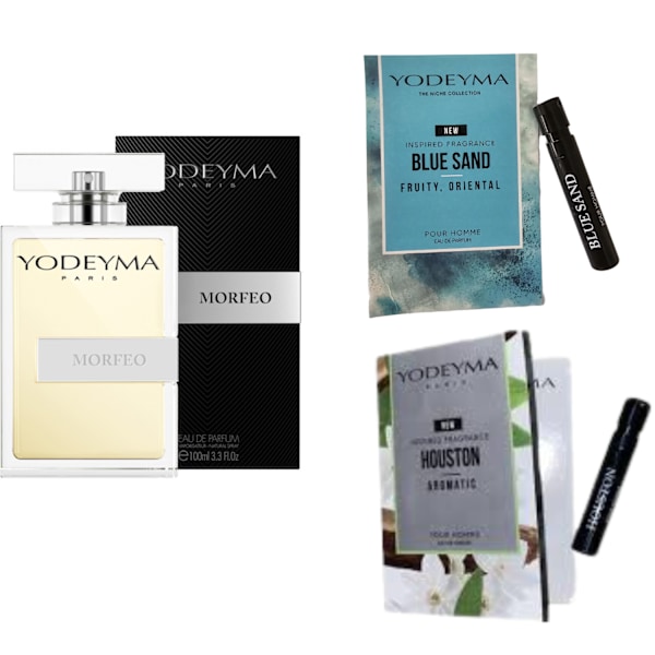 Yodeyma Morfeo Eau De Parfum For Men 100Ml + 2 Prøver