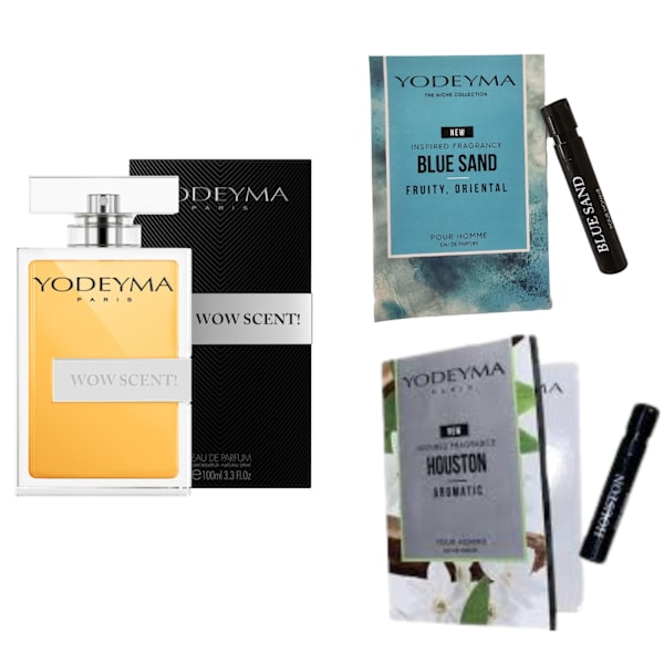 Yodeyma Wow Duft! Eau De Parfum Til Mænd 100Ml + 2 Prøver