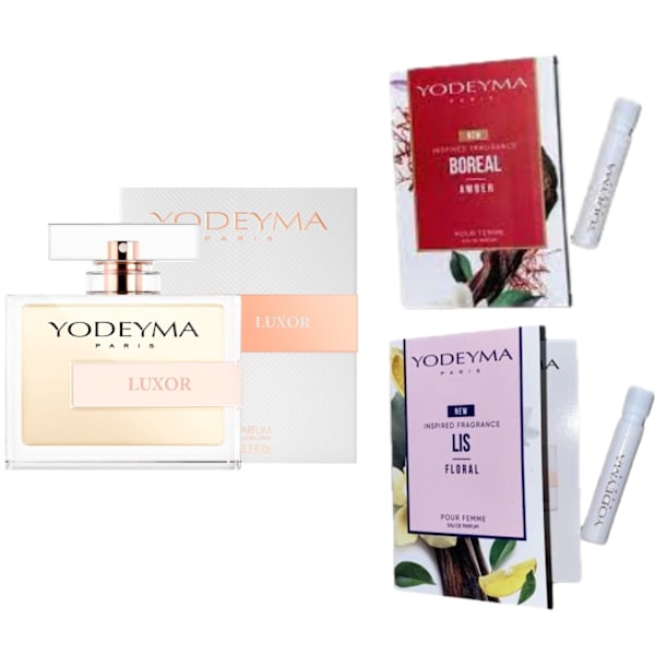 Yodeyma Luxor Eau De Parfum For Kvinner 100Ml + 2 Prøver