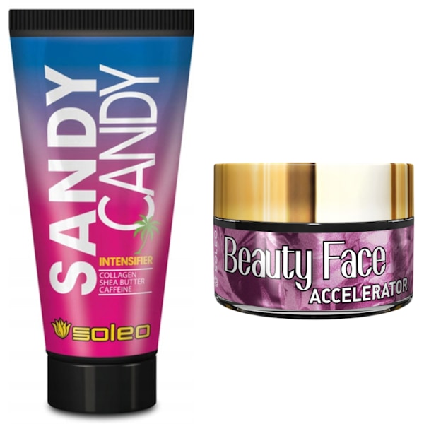 Soleo Sandy Candy + Beauty Face Jar