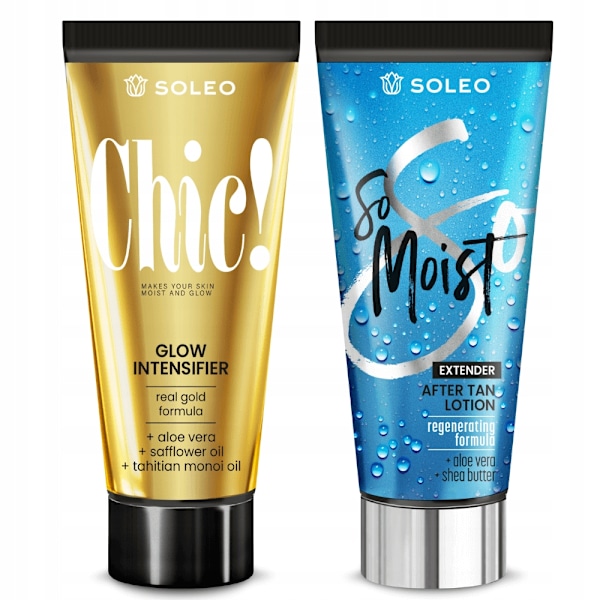 Soleo Chic 150Ml Przyspieszacz Opalania + Balsam Po Opalaniu 150Ml