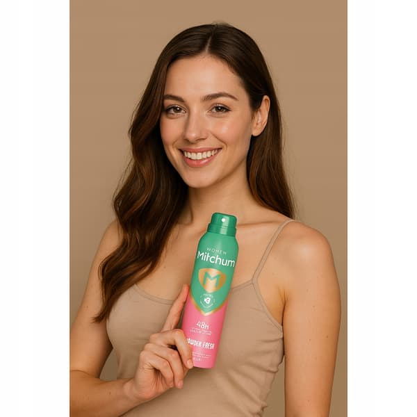 Mitchum Avancerad Kontroll Deodorantspray För Kvinnor 200 Ml - Puder Frisk