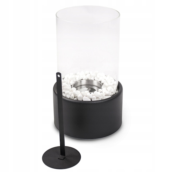 Dekorative Bioethanol Pejs Glassten Røgfri 26,5 cm