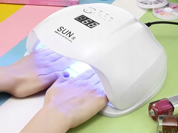 UV LED neglelampe 18W 36 LED'er Bevægelsessensor Timer Professionel