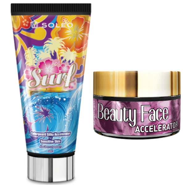 Soleo Surf Accelerator + Beauty Face Jar
