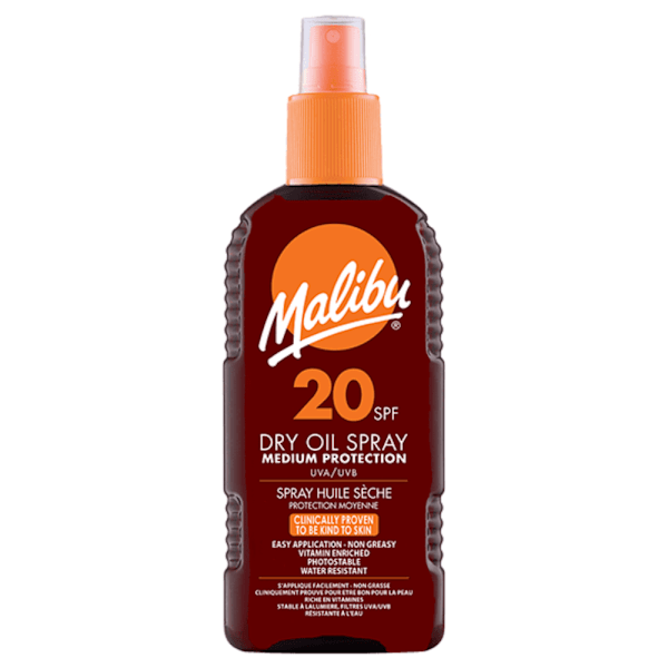 Malibu Spf20 Bronzing Oil 200Ml + After Sun Balm 200Ml