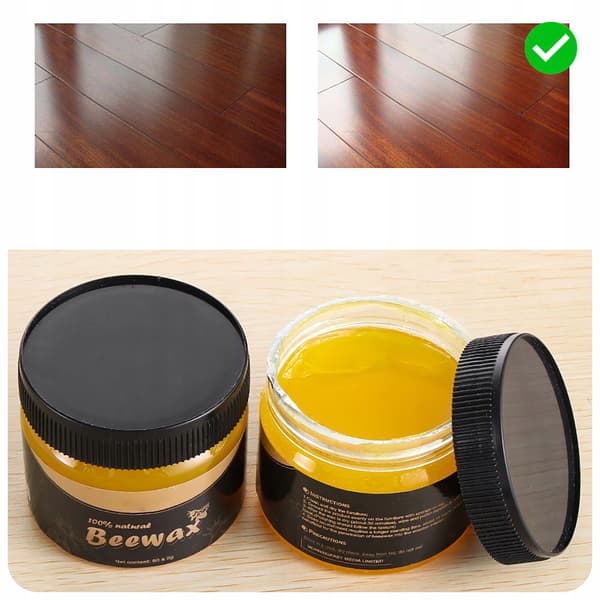 Naturlig Bivaxpolish För Träytor