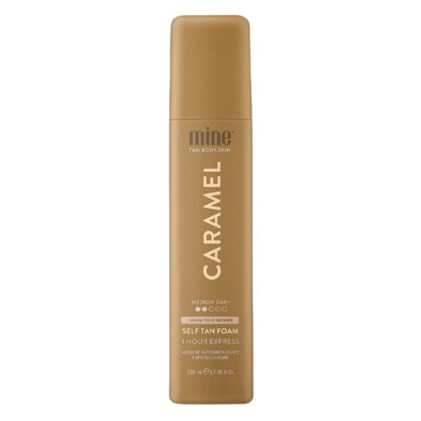 Minetan Caramel Bronzing Self-Tanning Foam 200Ml