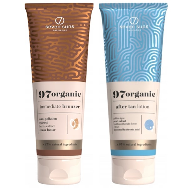 7Suns 97 Organic Bronzer + After Sun Balm