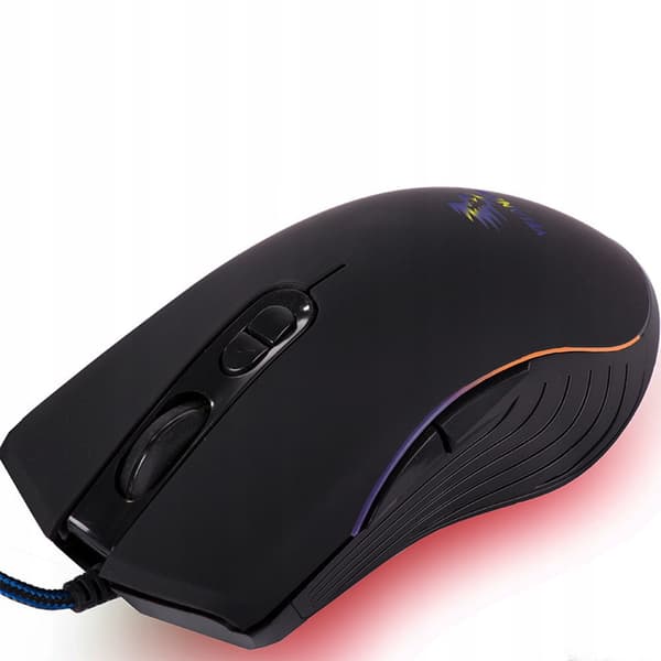 Kablet RGB Gaming Mus Optisk 6000 DPI USB Ergonomisk PC Bærbar