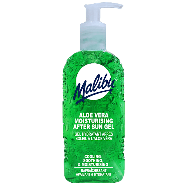 Malibu Spf20 Vandtæt Spray 200Ml + Aloe After Sun Gel 200Ml