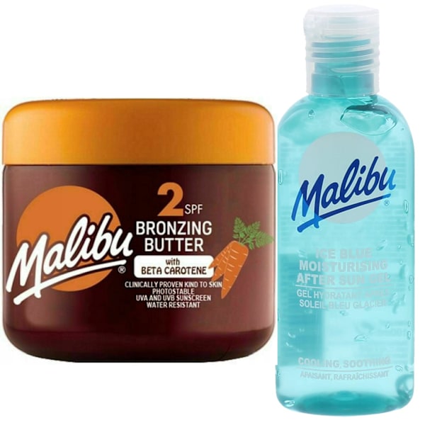 Malibu Accelerating Butter Spf2 + After Sun Gel 100Ml