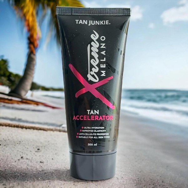 Tan Junkie Xtreme Melano Accelerator Med Tingle Effect 200Ml