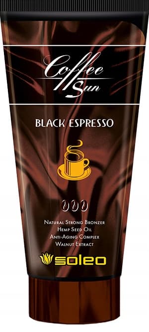 Soleo Coffee Sun Black Espresso + Beauty Face Burk