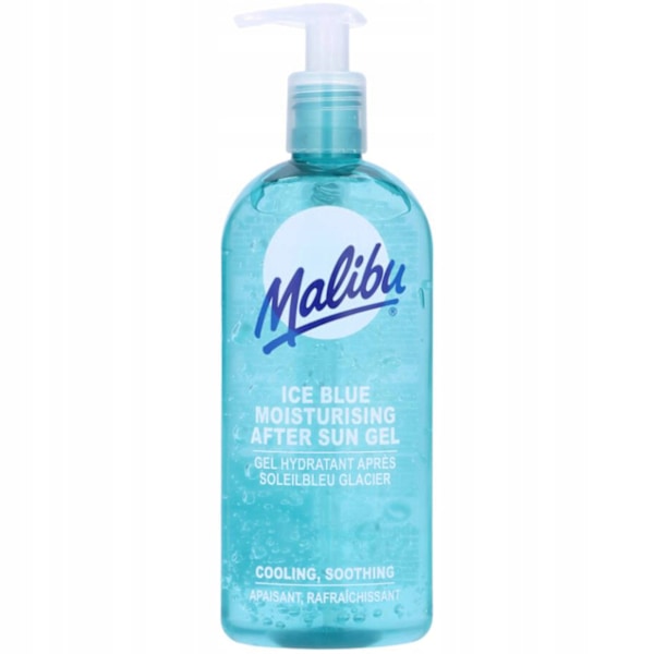 Malibu Jääsininen Kosteuttava Viilentävä After Sun Geeli Aloe Vera & E-vitamiini 400ml