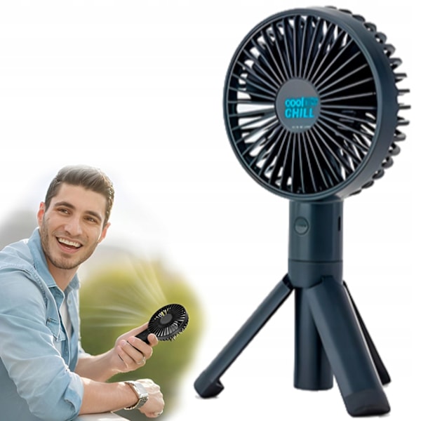 Bærbar Mini Ventilator Handcolio - Kompakt, Kraftfuld Og Stilfuld