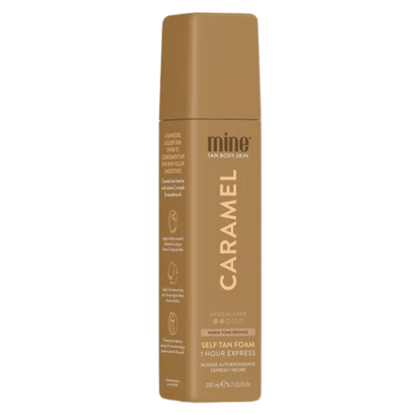 MineTan Caramel Selvbruner Skum 200 ml
