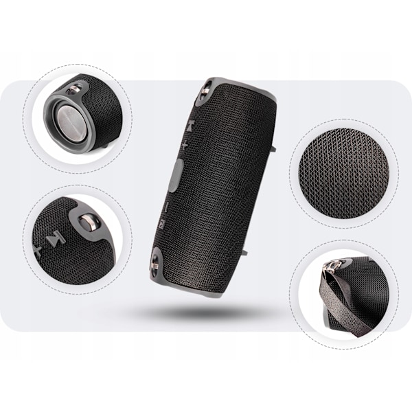 X Temre Tehokas Mobiilikaiutin Langaton Bluetooth Boombox 40 W