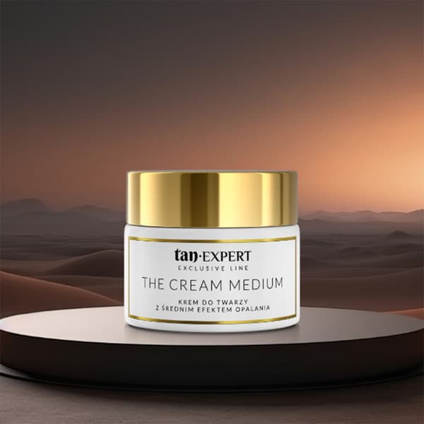 Tanexpert The Cream Medium Face Cream Med Tanning Effect 50G