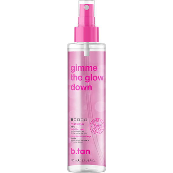 B.tan Gimme The Glow Down Dark Self-Tanning Facial Mist