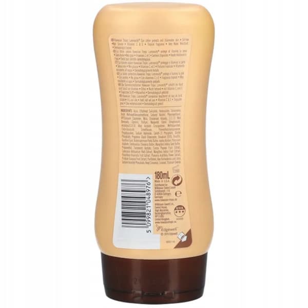 Hawaiian Tropic Luminositet Solcreme Spf15 180Ml