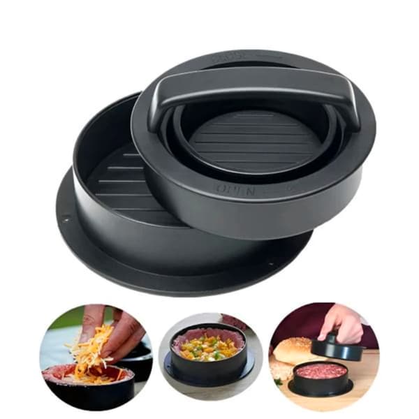 Hamburger Patty Maker Press Non-stick Køkkenredskab til Grill