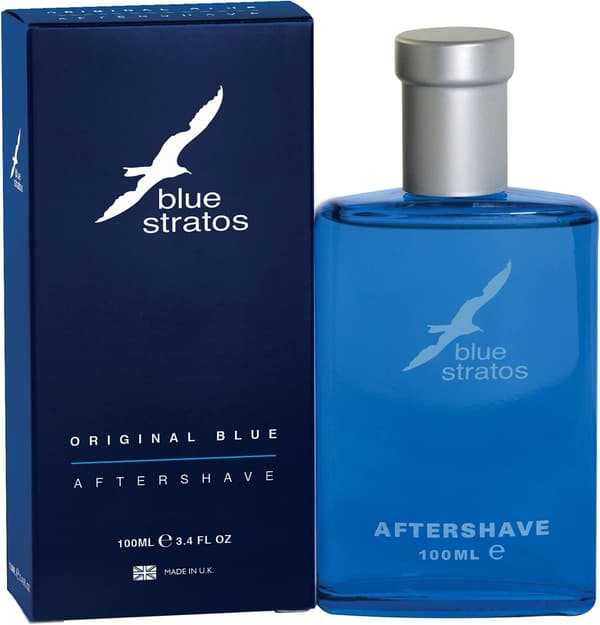 Blue Stratos Original Blue Aftershave 100Ml