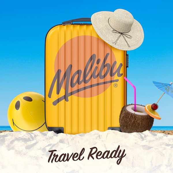 Malibu Travel Pack Solcreme Lotions Spf4, Bronzer + After-Sun Lotion