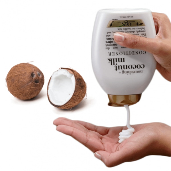 Ogx Coconut Milk Moisturizing Conditioner With Coconut Oil.