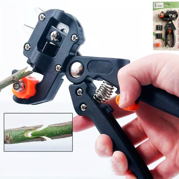 Trädgårdsympningssax 3 blad Precisionsskärverktyg 21cm