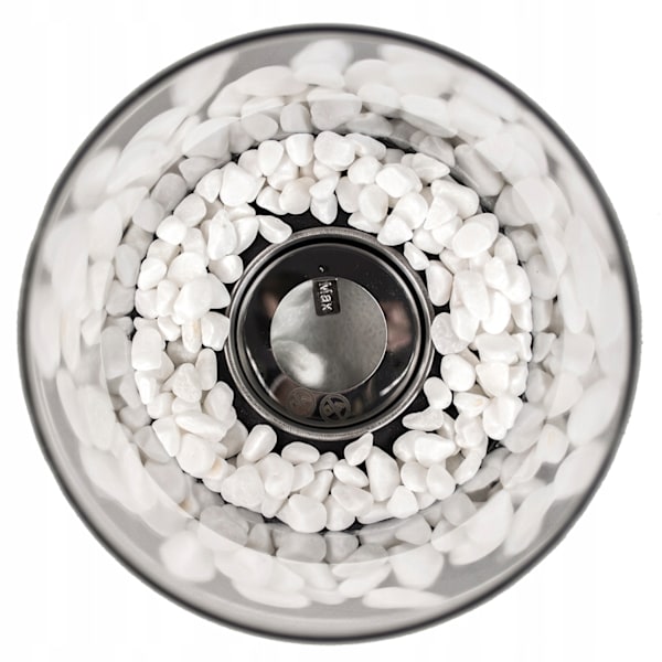Dekorative Bioethanol Pejs Glassten Røgfri 26,5 cm