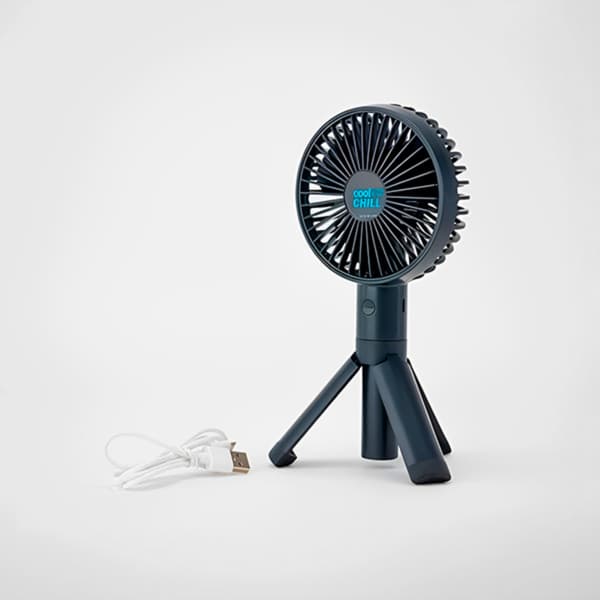 Mini bærbar ventilator foldbar USB 5 hastigheder 10 timers batteri