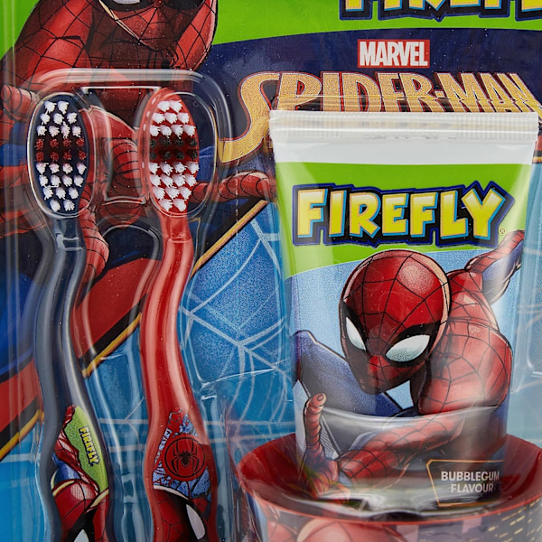 Firefly Marvel Spiderman Hammashoitosetti Lapsille