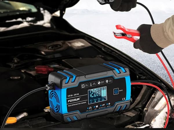 Automatisk Billikriktare Med 12V 24V Batterireparationsfunktion