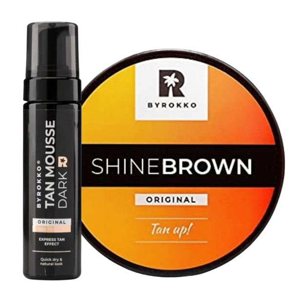 Byrokko Shine Brown + Selvbruningsskum