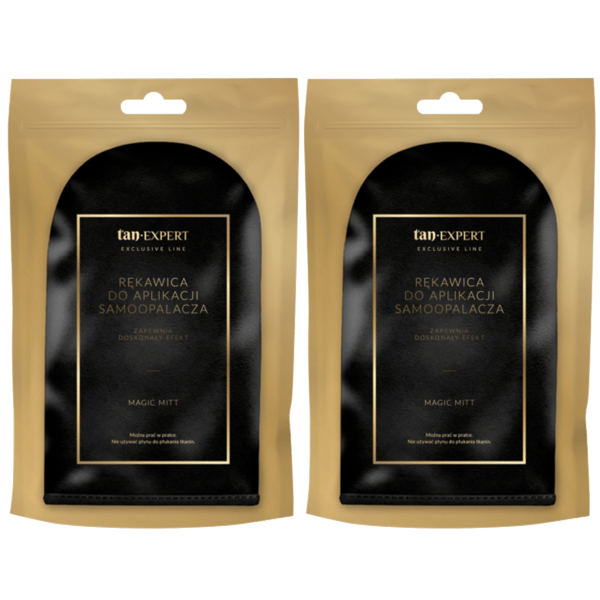 2X Tanexpert Exclusive Line Magic Mitt Rękawica Do Aplikacji Samoopalacza