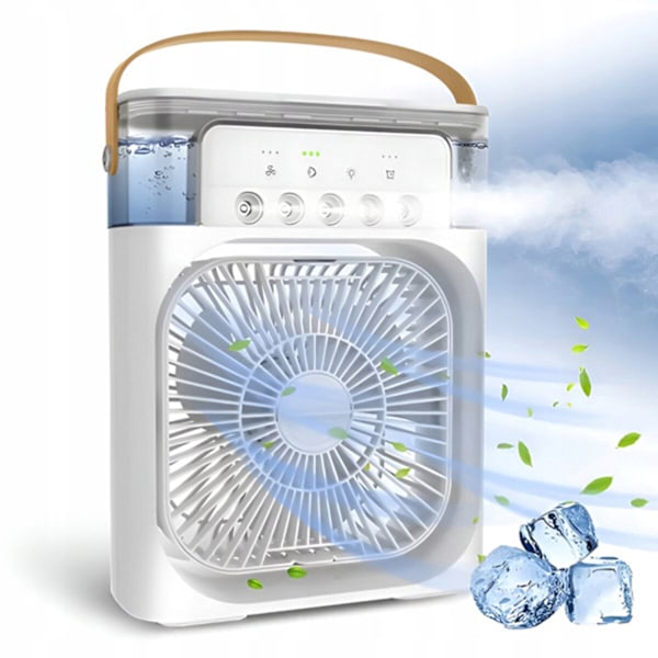 Frioza Bärbar Klimatanläggning 5-i-1 med USB och Aromaterapi