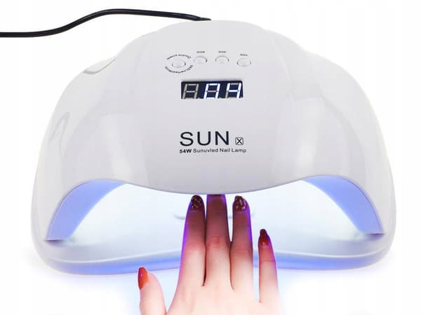 UV LED neglelampe 18W 36 LED'er Bevægelsessensor Timer Professionel