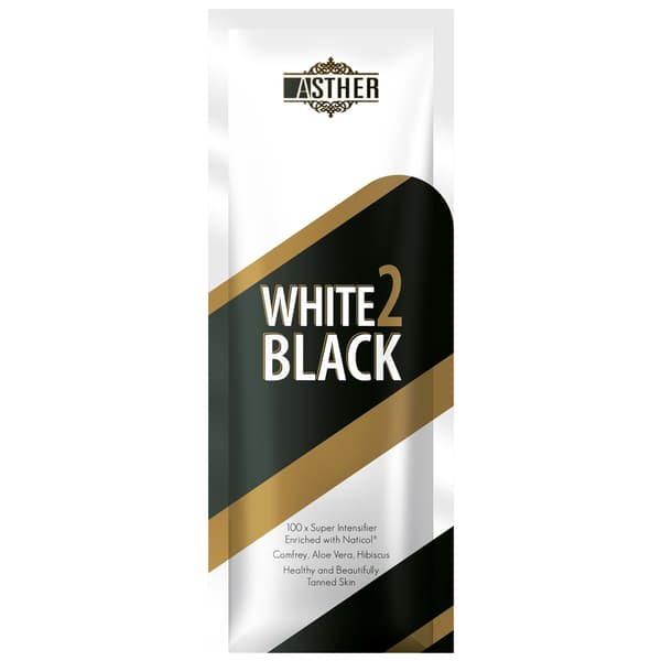 Asther Taboo White 2 Black Solarium Tan Acceleration Lotion - 10-Pak 15Ml