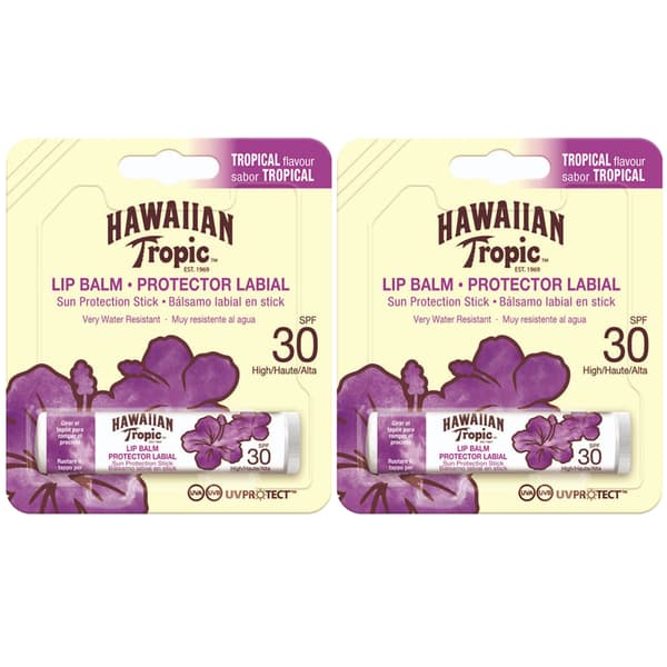 2 Kpl Hawaiian Tropic Huulivoide Spf 30
