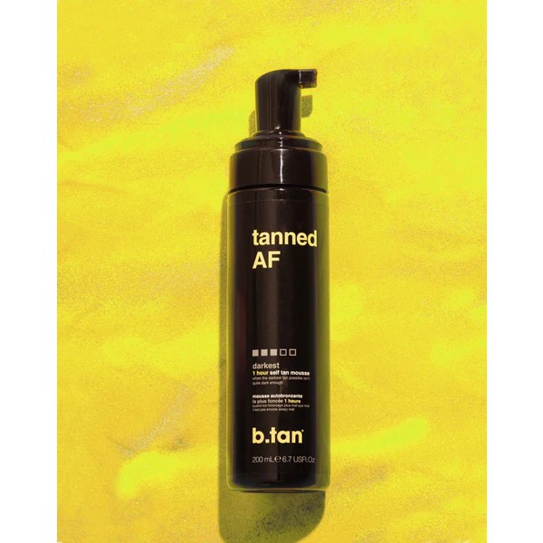 B.tan Tanned Af Self-Tanning Foam 200Ml