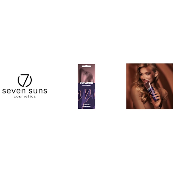 7Suns Dopamin Dash Øjeblikkelig Bronzer 15Ml - Neurokosmetik Til Solbadning
