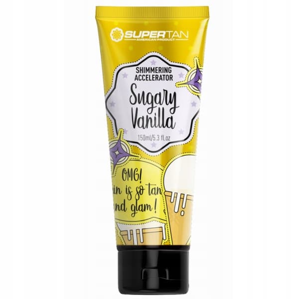 Supertan-Set: Sugary Vanilla-Accelerator 150 Ml + After Tan-Lotion 150 Ml